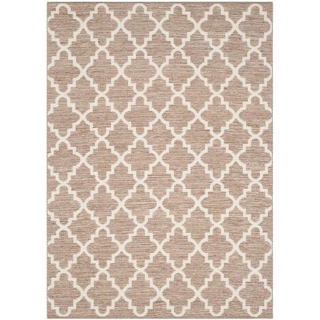 Safavieh 10 x 14 ft. Rectangle Montauk Hand Woven RugBeige & Ivory MTK810E-10